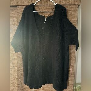Free People Medium Shirt Sleeve Sweater